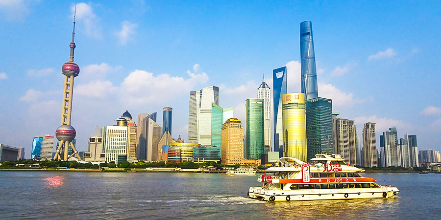 Panorama of Pudong